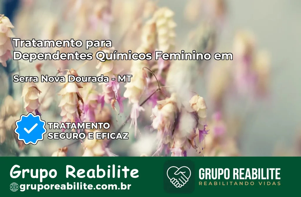Tratamento para Dependentes Químicos Feminino em Serra Nova Dourada – MT