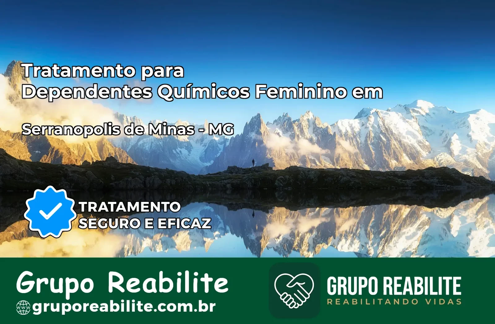 Tratamento para Dependentes Químicos Feminino em Serranópolis de Minas – MG