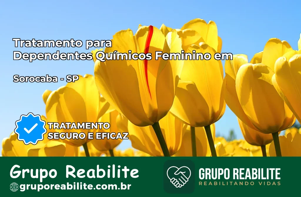 Tratamento para Dependentes Químicos Feminino em Sorocaba – SP