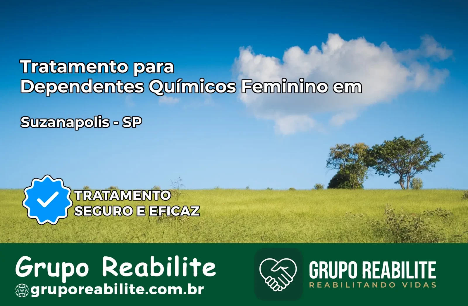 Tratamento para Dependentes Químicos Feminino em Suzanápolis – SP