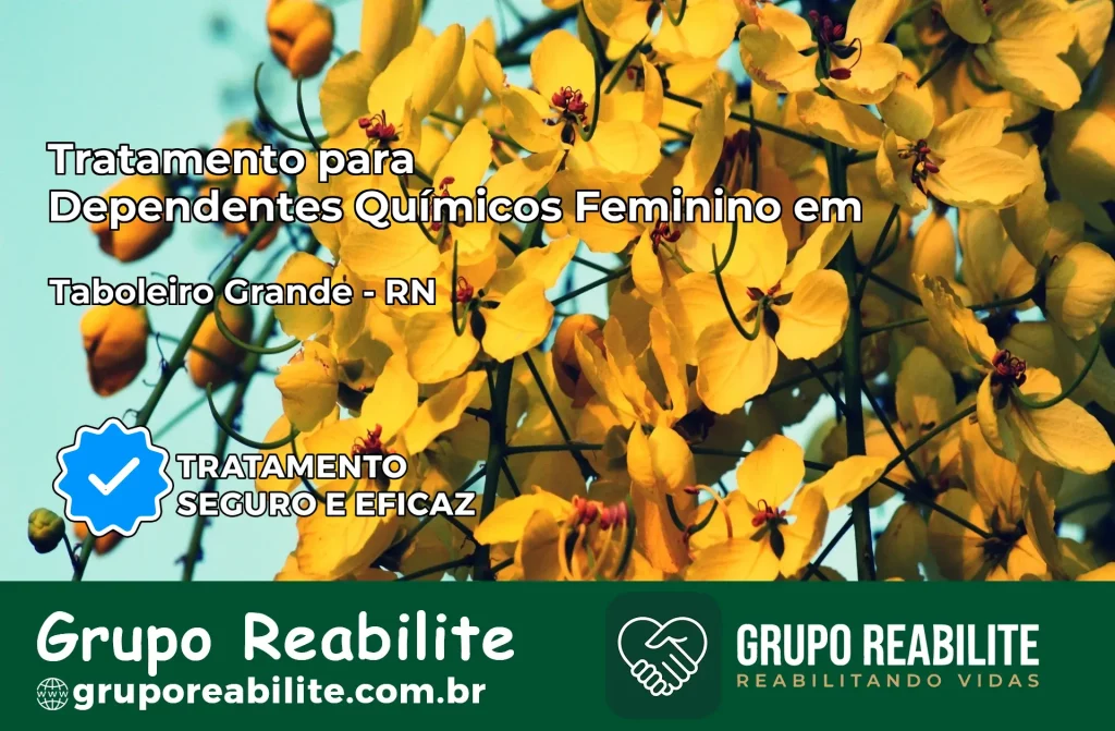 Tratamento para Dependentes Químicos Feminino em Taboleiro Grande – RN