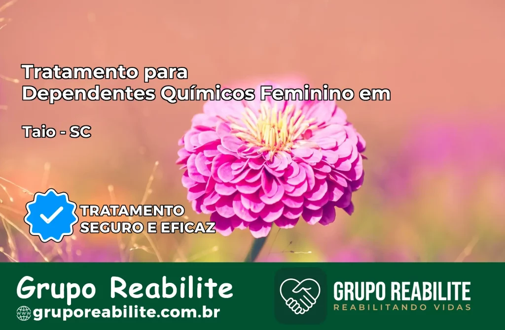Tratamento para Dependentes Químicos Feminino em Taió – SC