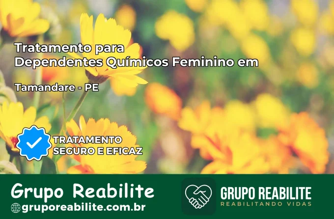 Tratamento para Dependentes Químicos Feminino em Tamandaré – PE