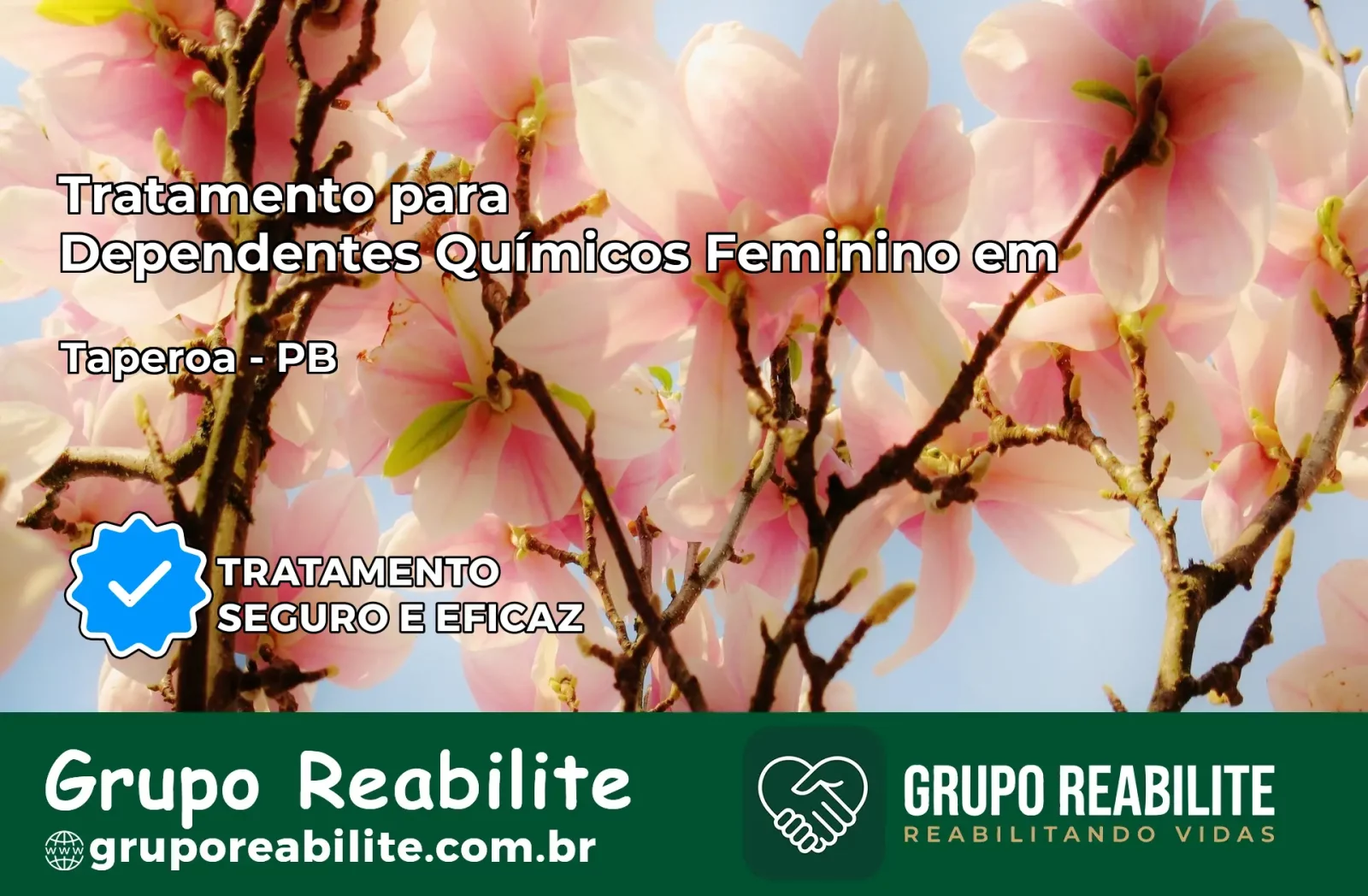 Tratamento para Dependentes Químicos Feminino em Taperoá – PB