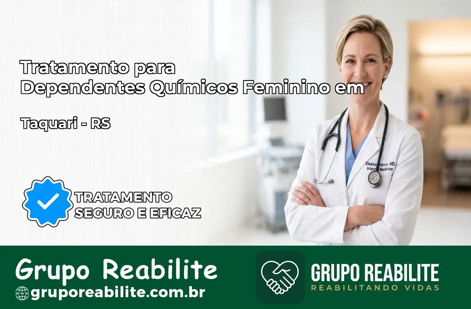 Tratamento para Dependentes Químicos Feminino em Taquari – RS