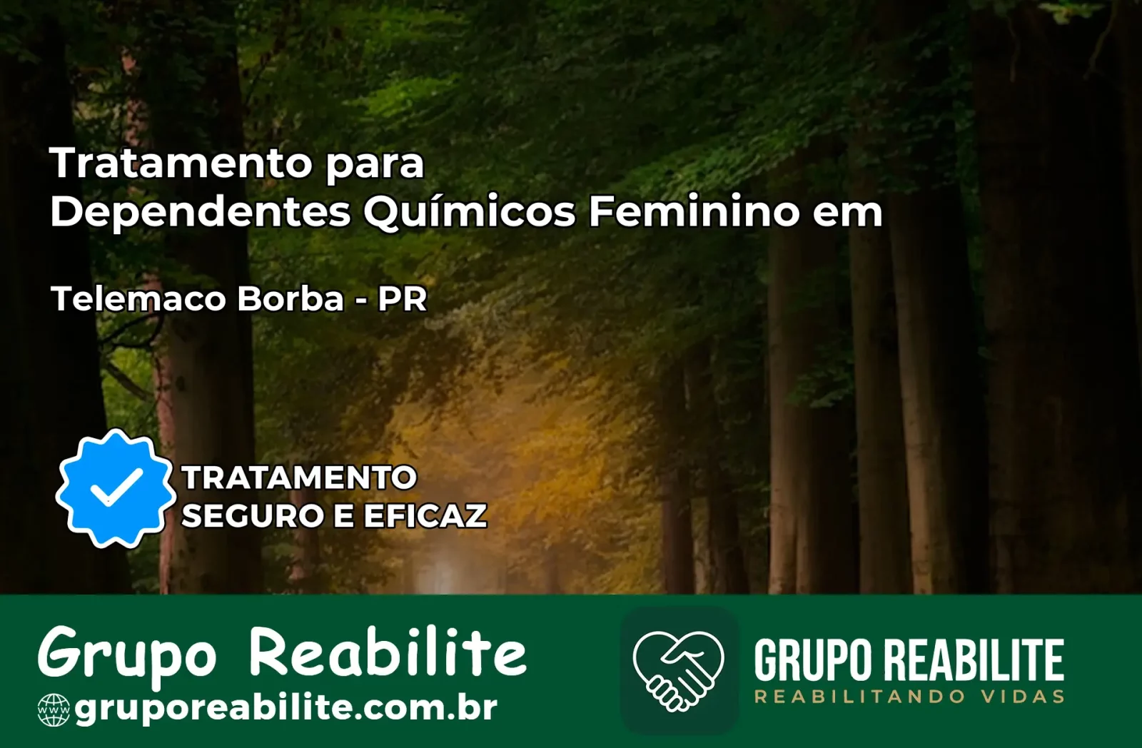 Tratamento para Dependentes Químicos Feminino em Tamboara – PR