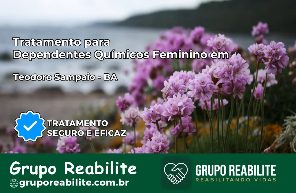 Tratamento para Dependentes Químicos Feminino em Teodoro Sampaio – BA
