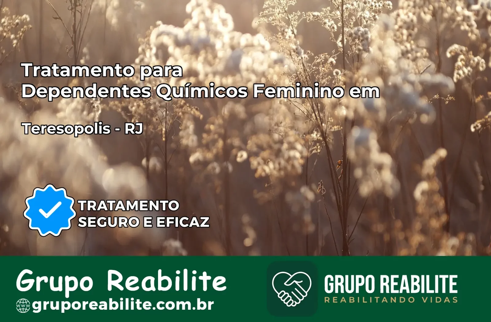 Tratamento para Dependentes Químicos Feminino em Teresópolis – RJ