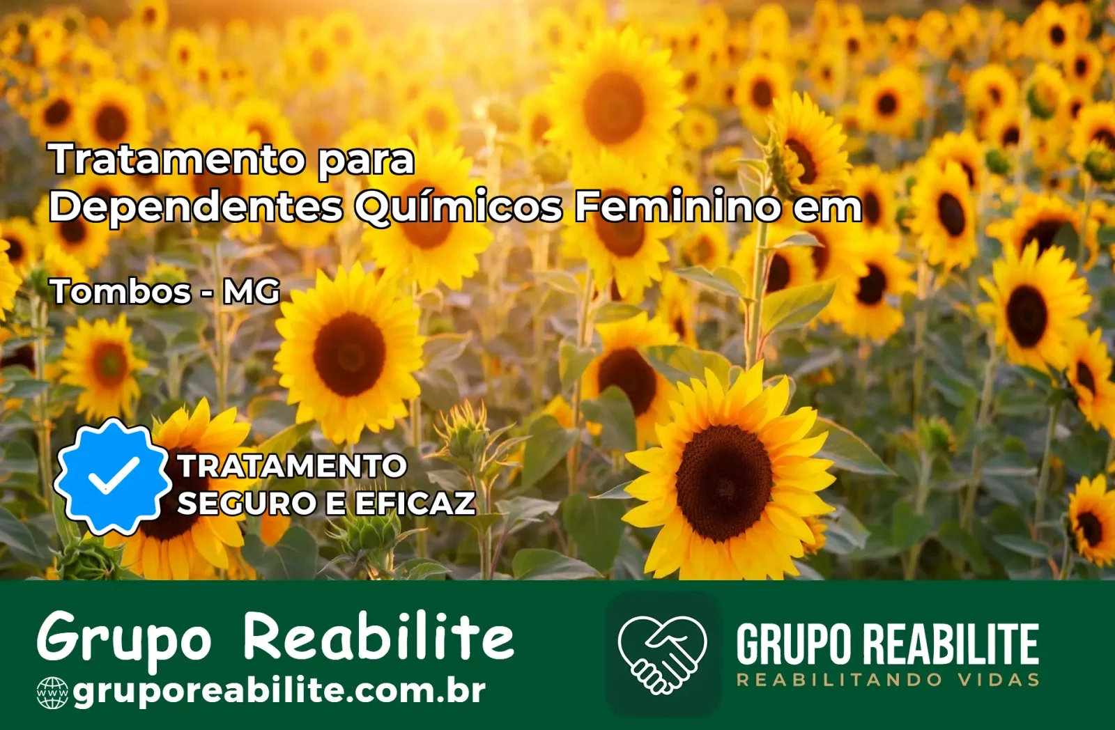 Tratamento para Dependentes Químicos Feminino em Tombos – MG