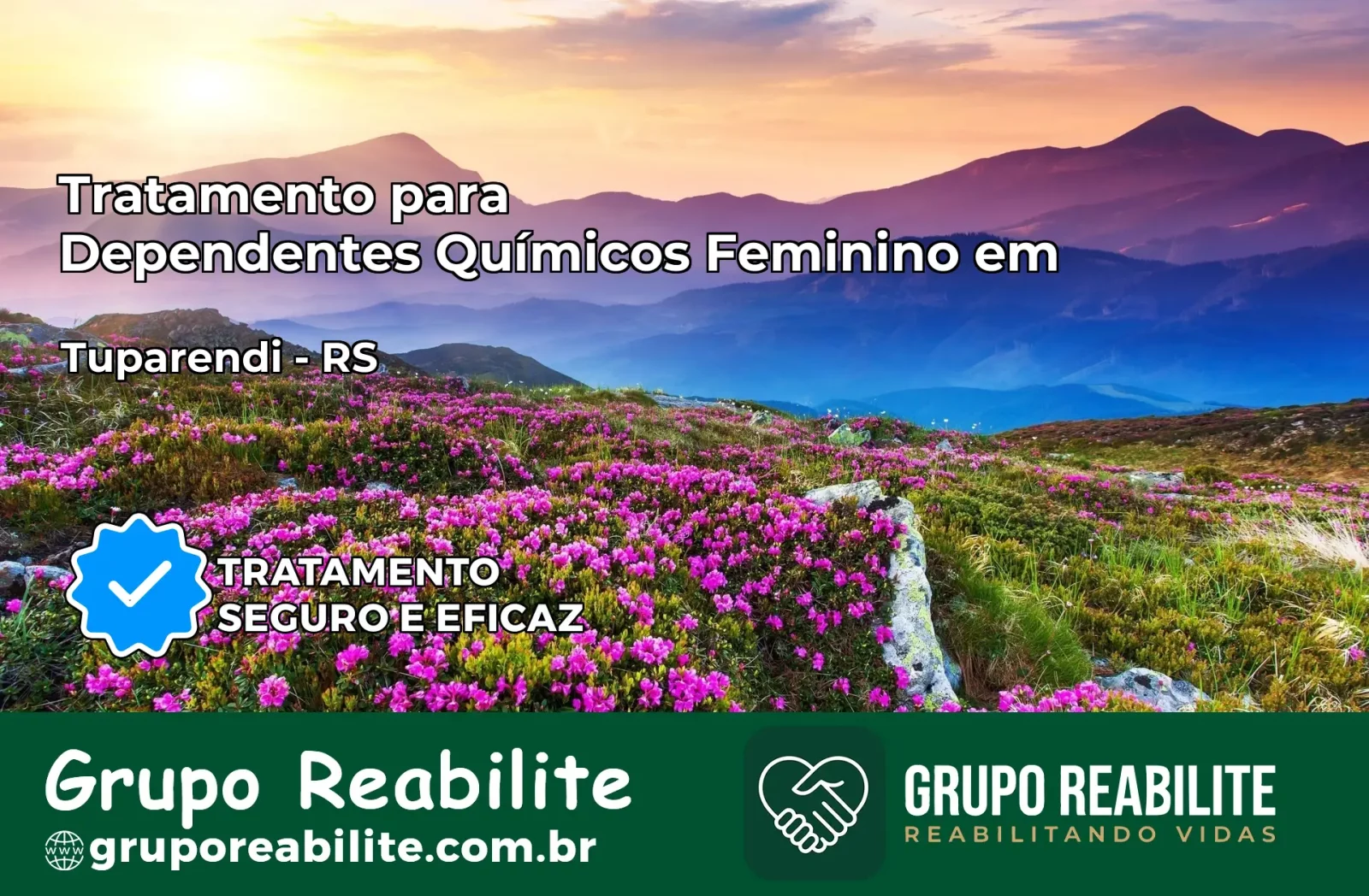 Tratamento para Dependentes Químicos Feminino em Tuparendi – RS