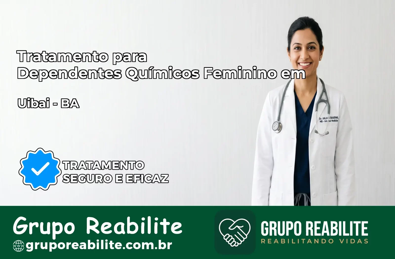Tratamento para Dependentes Químicos Feminino em Uibaí – BA