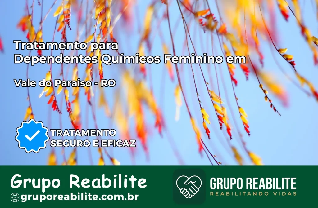 Tratamento para Dependentes Químicos Feminino em Vale do Paraíso – RO