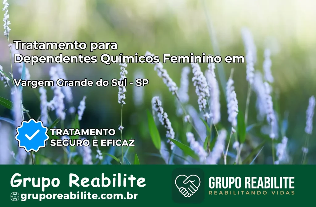 Tratamento para Dependentes Químicos Feminino em Vargem Grande do Sul – SP