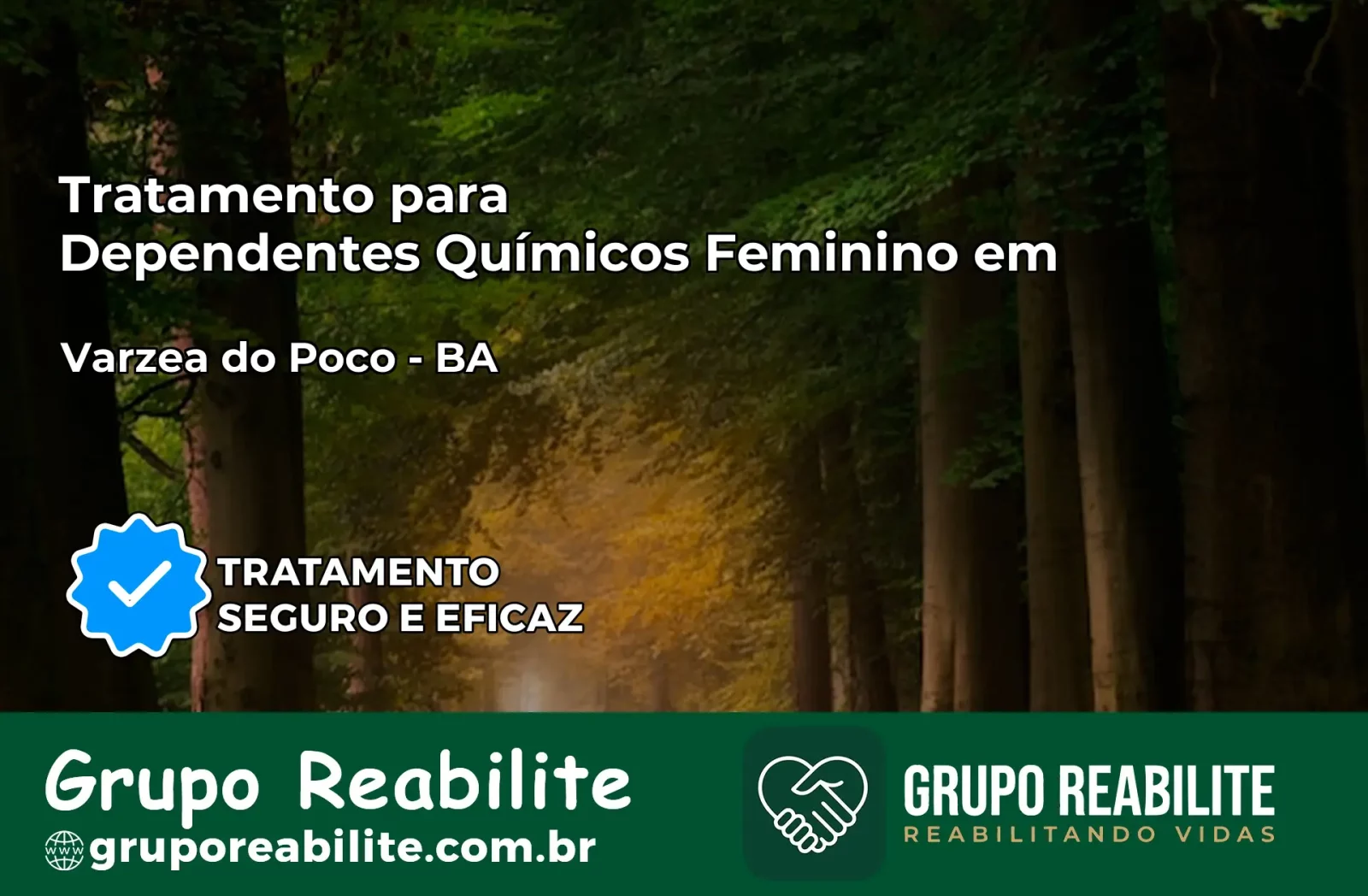 Tratamento para Dependentes Químicos Feminino em Várzea do Poço – BA
