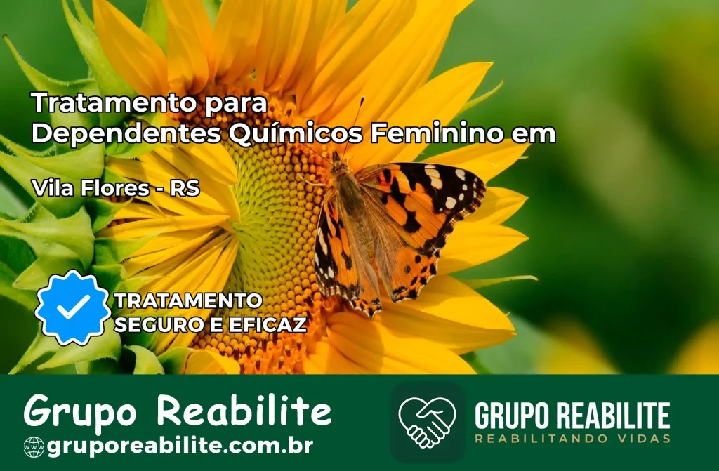 Tratamento para Dependentes Químicos Feminino em Vila Flores – RS