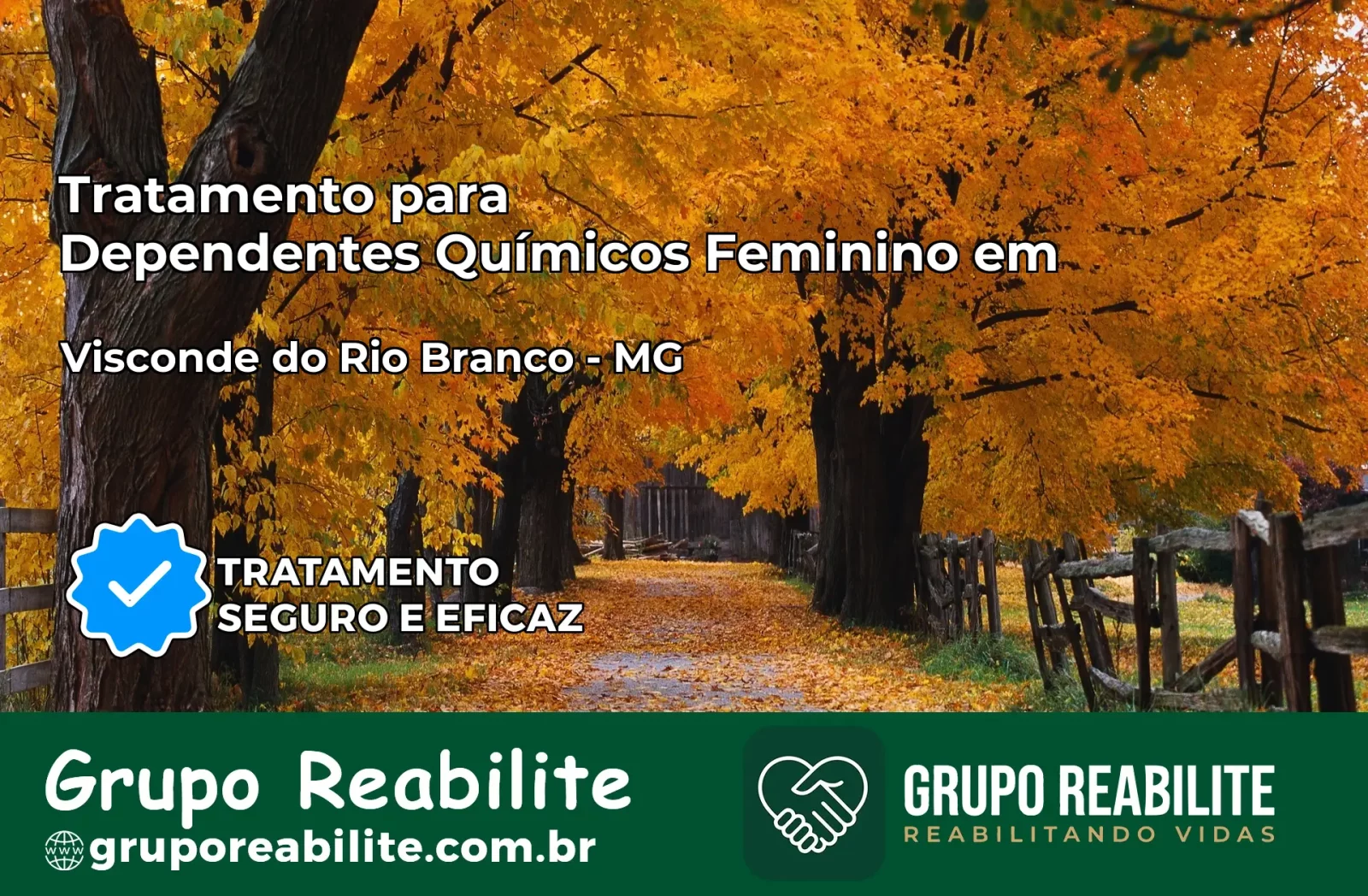 Tratamento para Dependentes Químicos Feminino em Visconde do Rio Branco – MG