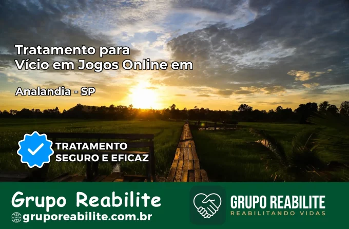 Tratamento Vício em Jogos Online em Analândia | Tigrinho, Aviator, Slots