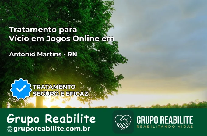 Tratamento Vício em Jogos Online em Antônio Martins | Tigrinho, Aviator, Slots