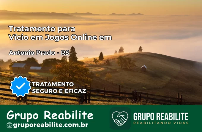 Tratamento Vício em Jogos Online em Antônio Prado | Tigrinho, Aviator, Slots