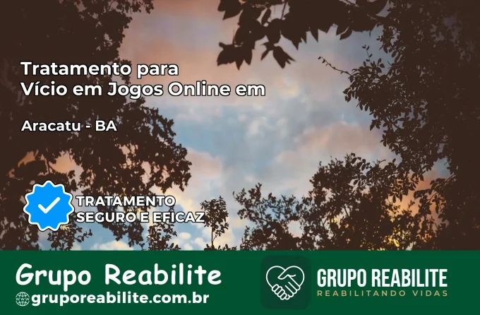 Tratamento Vício em Jogos Online em Aracatu | Tigrinho, Aviator, Slots