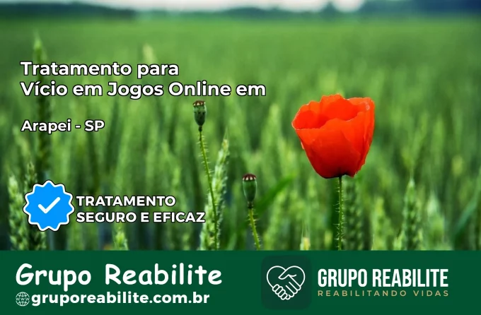 Tratamento Vício em Jogos Online em Arapeí | Tigrinho, Aviator, Slots