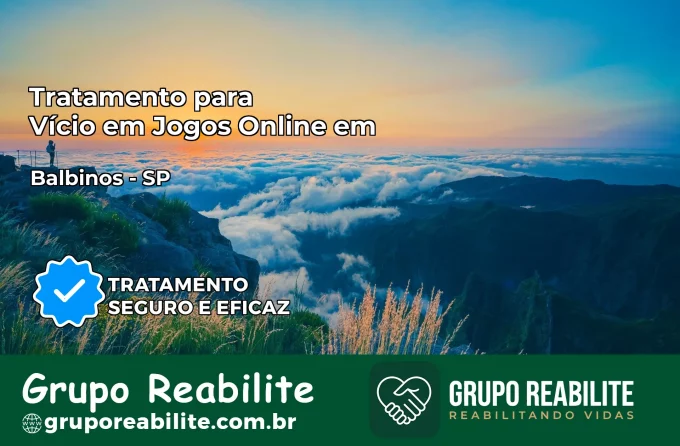 Tratamento Vício em Jogos Online em Balbinos | Tigrinho, Aviator, Slots