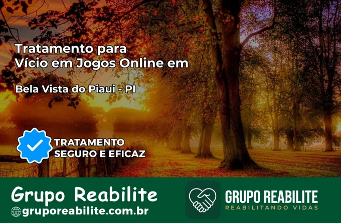 Tratamento Vício em Jogos Online em Bela Vista do Piauí | Tigrinho, Aviator, Slots