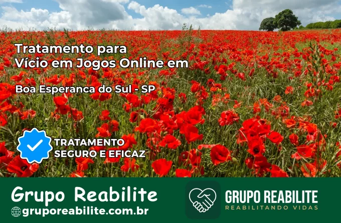 Tratamento Vício em Jogos Online em Boa Esperança do Sul | Tigrinho, Aviator, Slots