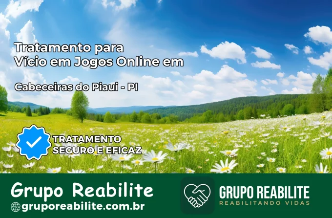 Tratamento Vício em Jogos Online em Cabeceiras do Piauí | Tigrinho, Aviator, Slots