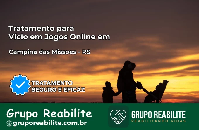 Tratamento Vício em Jogos Online em Campina das Missões | Tigrinho, Aviator, Slots