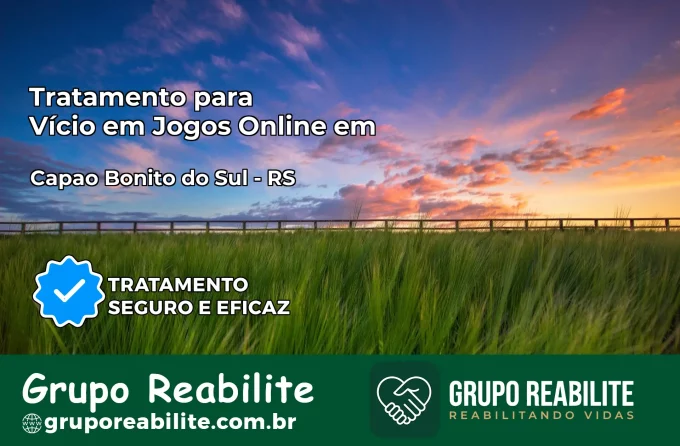 Tratamento Vício em Jogos Online em Capão Bonito do Sul | Tigrinho, Aviator, Slots