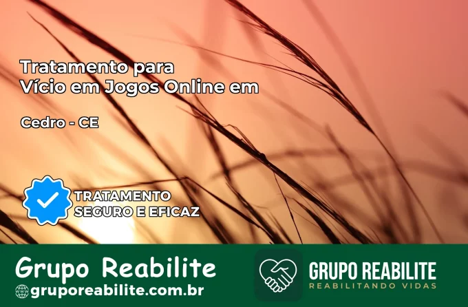 Tratamento Vício em Jogos Online em Cedro | Tigrinho, Aviator, Slots