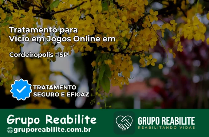 Tratamento Vício em Jogos Online em Cordeirópolis | Tigrinho, Aviator, Slots