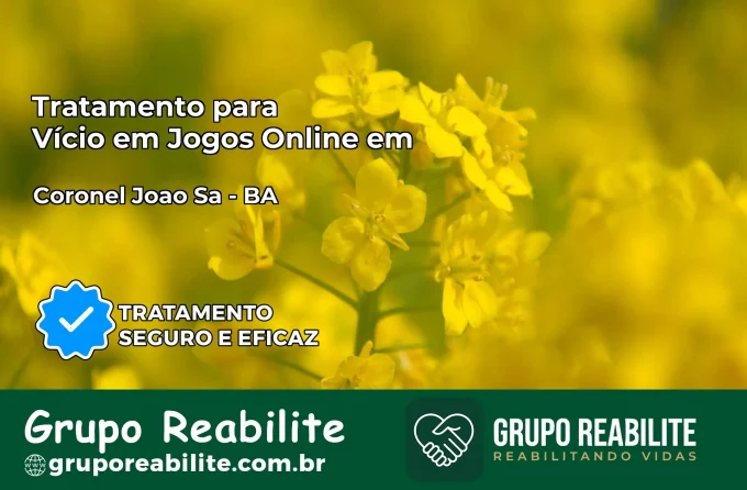Tratamento Vício em Jogos Online em Coronel João Sá | Tigrinho, Aviator, Slots
