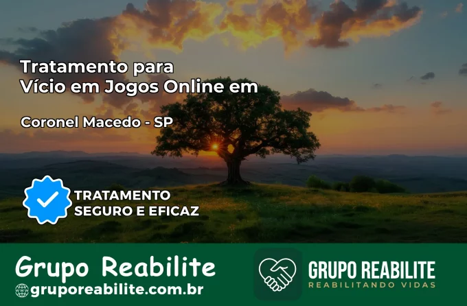 Tratamento Vício em Jogos Online em Coronel Macedo | Tigrinho, Aviator, Slots