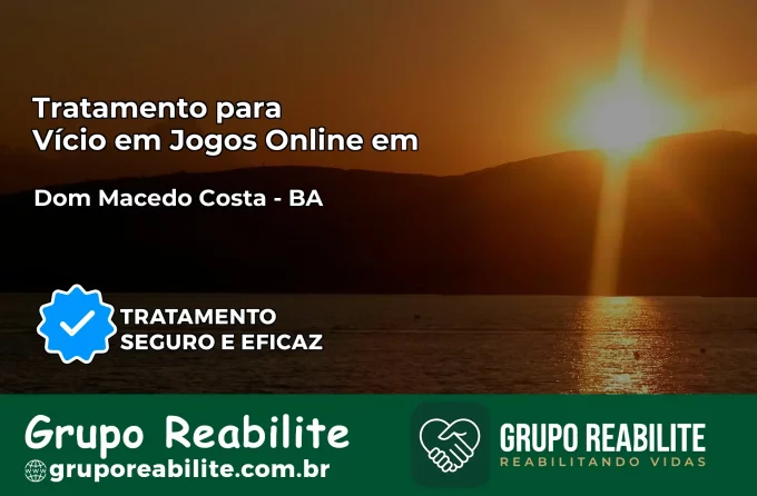 Tratamento Vício em Jogos Online em Dom Macedo Costa | Tigrinho, Aviator, Slots