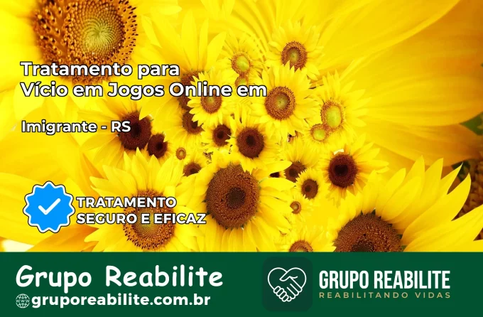 Tratamento Vício em Jogos Online em Imigrante | Tigrinho, Aviator, Slots