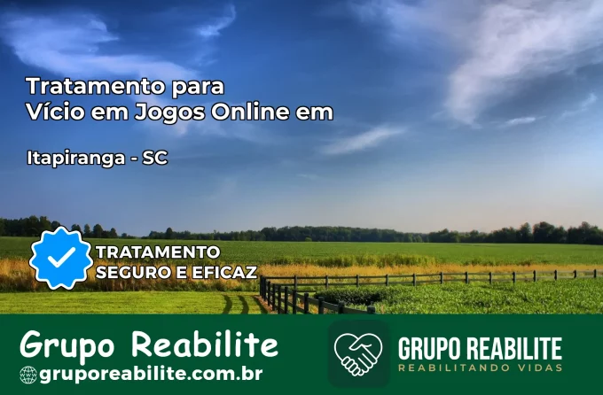 Tratamento Vício em Jogos Online em Itapiranga | Tigrinho, Aviator, Slots