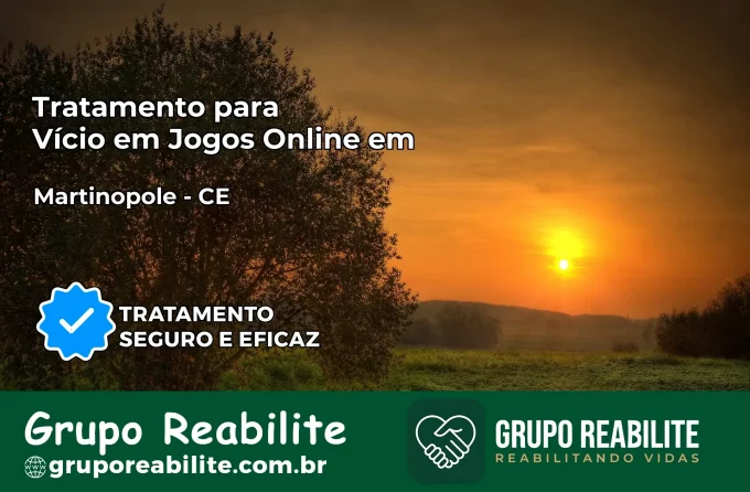 Tratamento Vício em Jogos Online em Martinópole | Tigrinho, Aviator, Slots