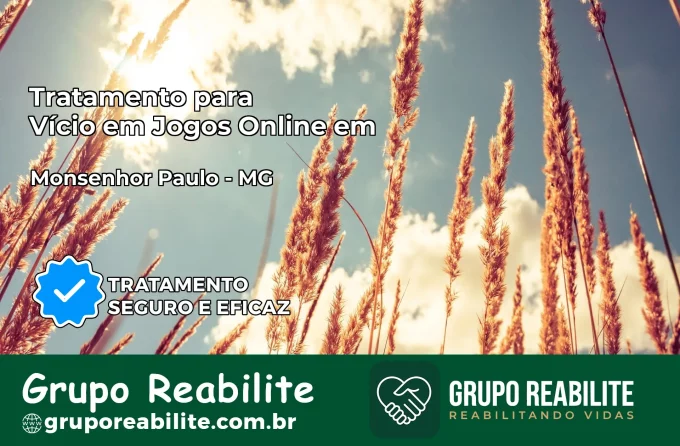 Tratamento Vício em Jogos Online em Monsenhor Paulo | Tigrinho, Aviator, Slots