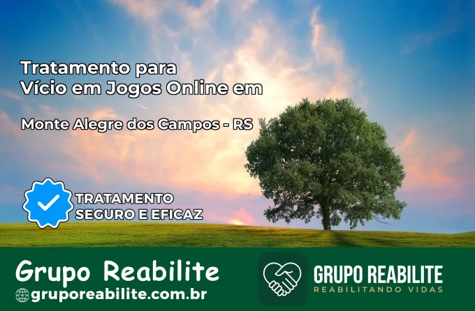 Tratamento Vício em Jogos Online em Monte Alegre dos Campos | Tigrinho, Aviator, Slots