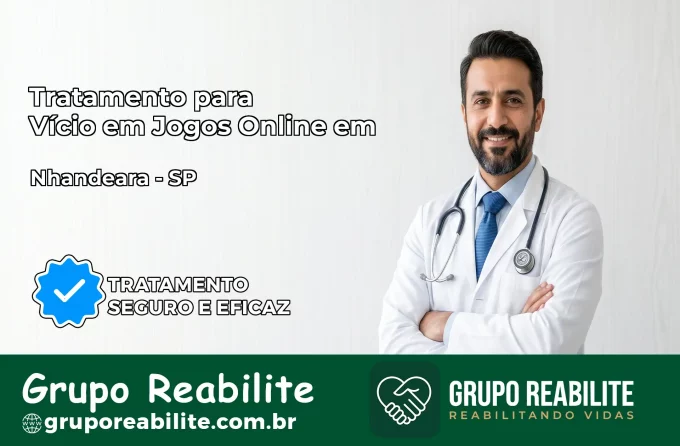 Tratamento Vício em Jogos Online em Nhandeara | Tigrinho, Aviator, Slots