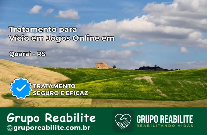 Tratamento Vício em Jogos Online em Quaraí | Tigrinho, Aviator, Slots