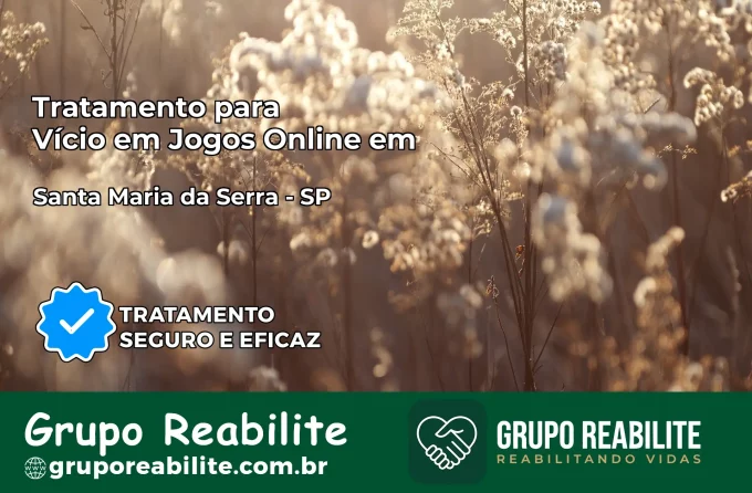 Tratamento Vício em Jogos Online em Santa Maria da Serra | Tigrinho, Aviator, Slots