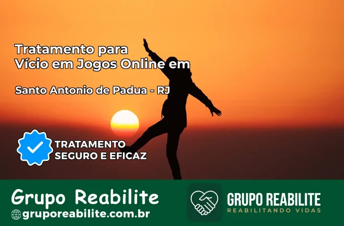 Tratamento Vício em Jogos Online em Santo Antônio de Pádua | Tigrinho, Aviator, Slots