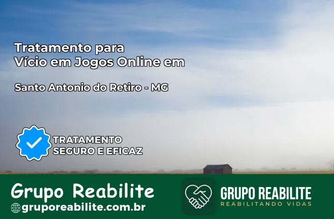 Tratamento Vício em Jogos Online em Santo Antônio do Retiro | Tigrinho, Aviator, Slots