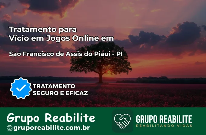 Tratamento Vício em Jogos Online em São Francisco de Assis do Piauí | Tigrinho, Aviator, Slots
