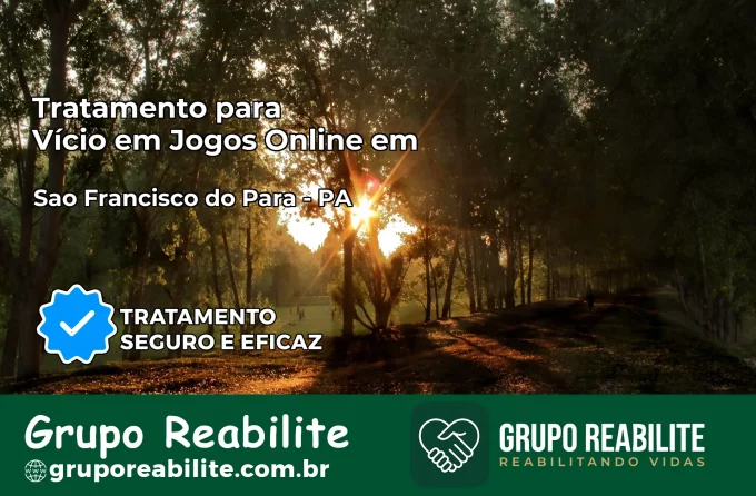Tratamento Vício em Jogos Online em São Francisco do Pará | Tigrinho, Aviator, Slots