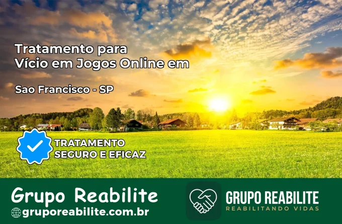 Tratamento Vício em Jogos Online em São Francisco | Tigrinho, Aviator, Slots
