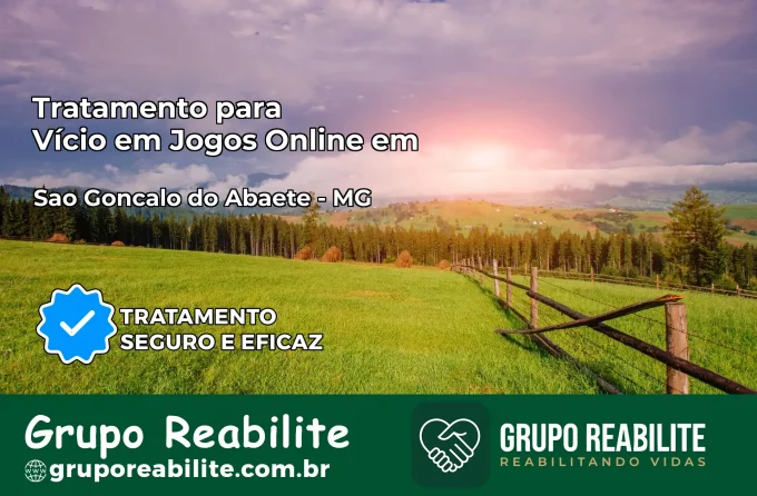Tratamento Vício em Jogos Online em São Gonçalo do Abaeté | Tigrinho, Aviator, Slots